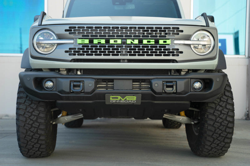 DV8 Offroad 2021 Ford Bronco Capable Bumper Slanted Front License Plate Mount LPBR-05 LPBR-05 Photo - Unmounted