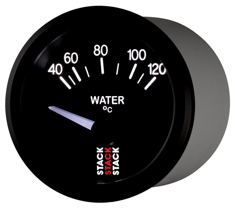 Autometer 52mm Stack Instruments 40-120 Degree C Electric Water Temperature Gauge - Black ST3207 ST3207 User 3