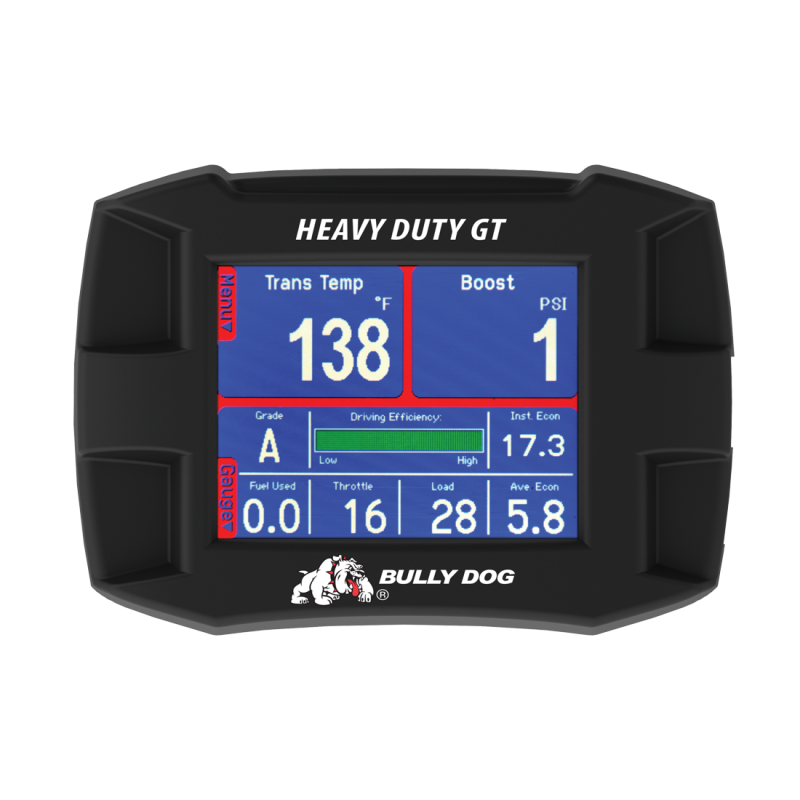 Bully Dog Big Rig Heavy Duty GT Gauge Tuner 46500 46500 User 1