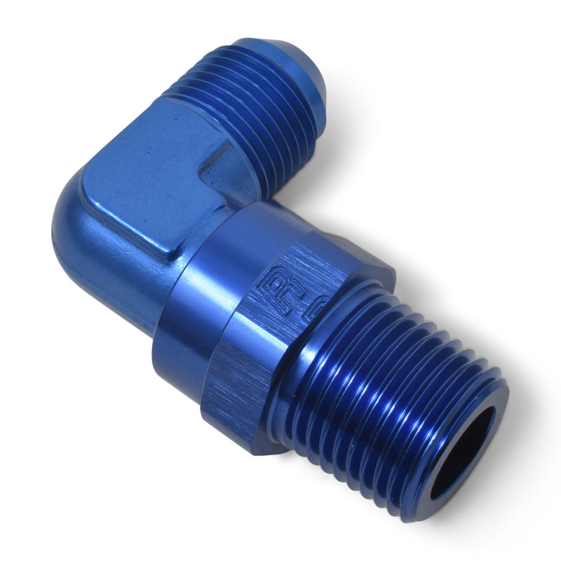 Russell Performance -12 AN 90 Degree Male to Male 3/4in Swivel NPT Fitting 614112 614112 Photo - out of package