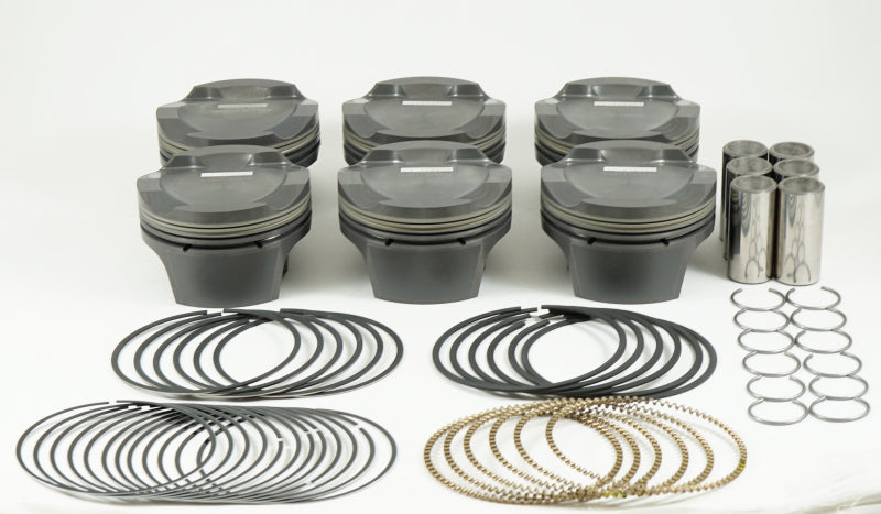 Mahle MS BMW N54 B30 3.0L 84.50mm x 31.7mm CH 17.2cc 314g 10.3CR Pistons (Set of 6) 197832225 197832225 User 1