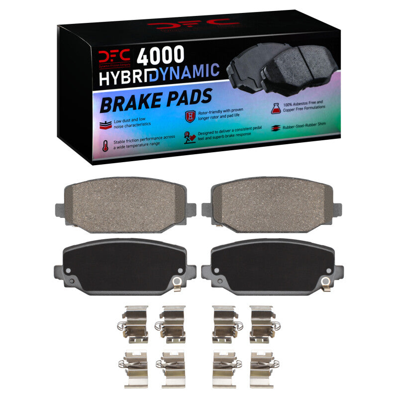 DFC DFC 4000 HybriDynamic Brake Pads Brakes, Rotors & Pads Brake Pads - OE main image