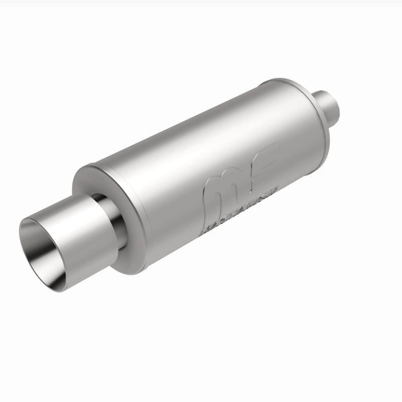 MagnaFlow 6" Round Center/Center Performance Muffler With Tip 14817 360 Degree Image Set