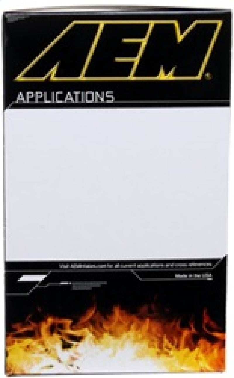 AEM Induction AEM DryFlow Air Filter - Round 2.75in ID x 6.25in OD x 8.25in H fits 2007-2014 Ford/Volvo AE-20993 AE-20993 Photo - in package