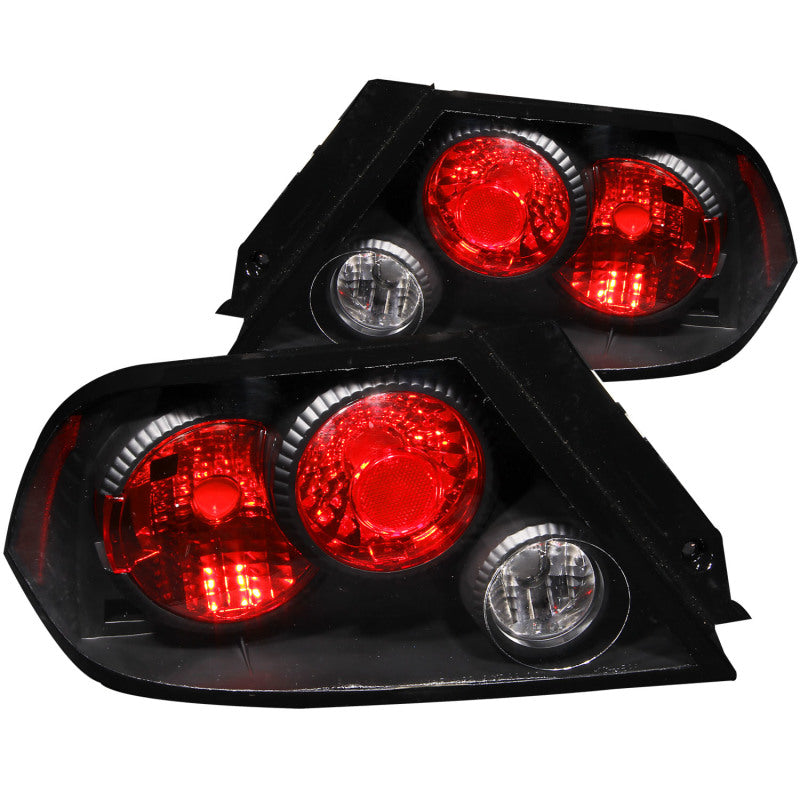 Anzo 2002-2003 Mitsubishi Lancer Tail lights Black 221086 Photo - Primary