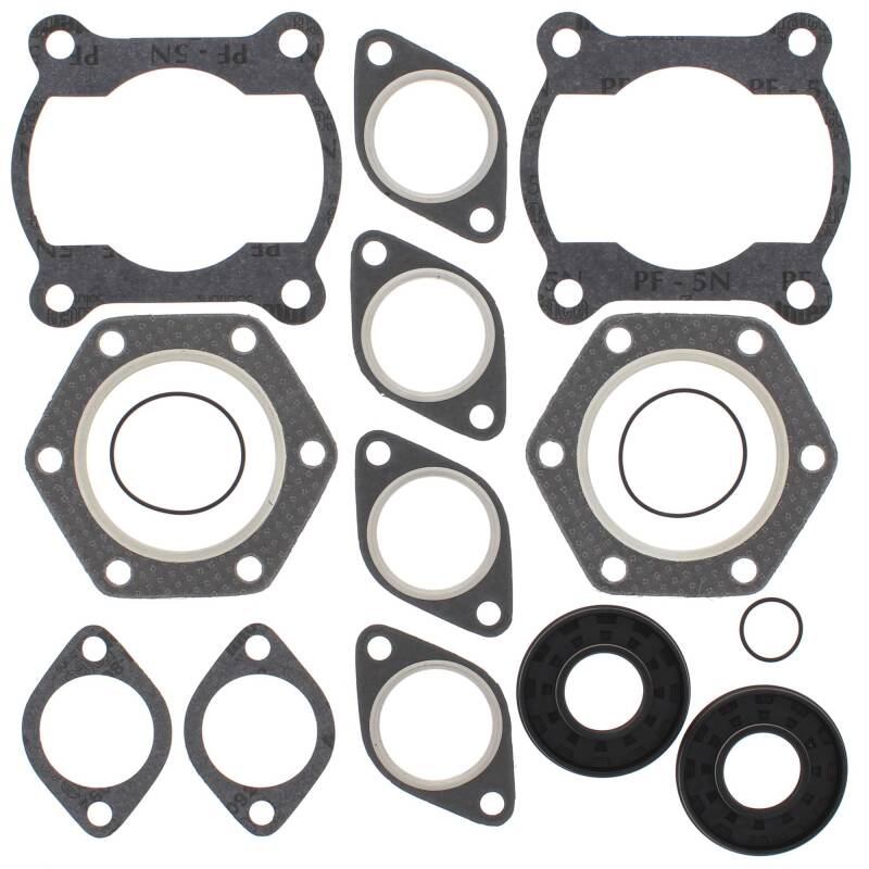 Vertex Pistons Vertex Gaskets 91-99 Polaris Sport 440 Complete Gasket Kit w/ Oil Seals 711186 711186 Photo - Primary