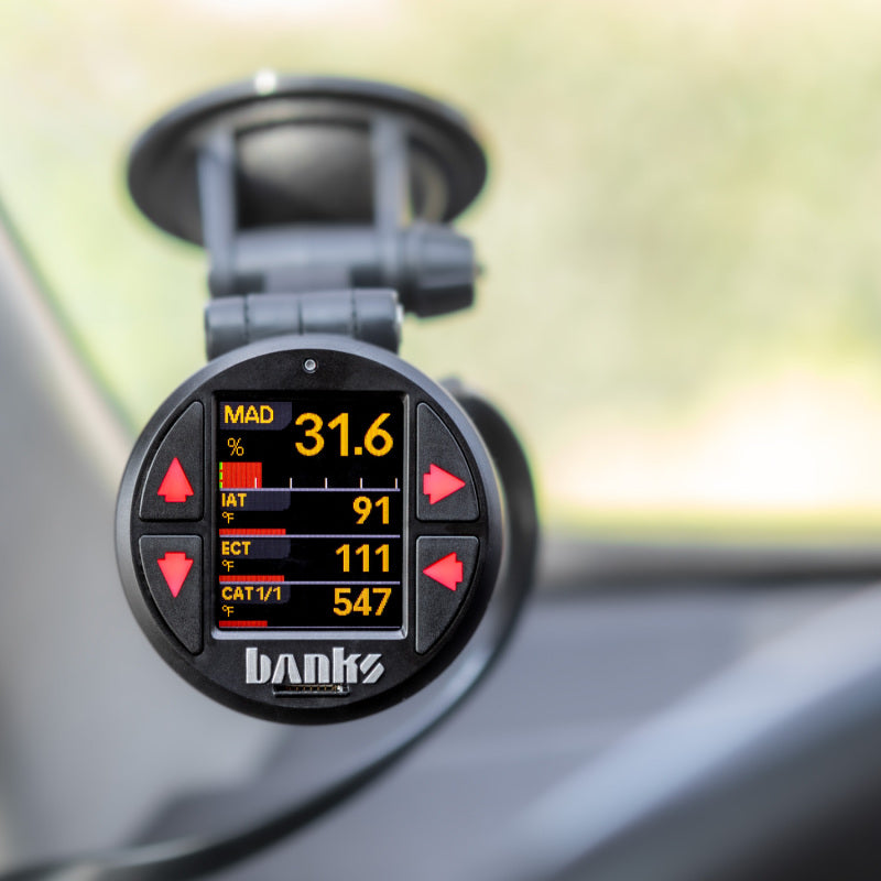 Banks Power 52mm Single Gauge Pod Kit W/ Sticky Base 63341 Photo - Mounted
