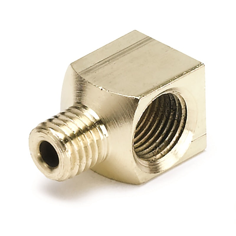 Autometer Fitting, Adapter, 90° 1/8" Nptf Female To 1/8" Compression Male, Brass 3272 Photo - Primary