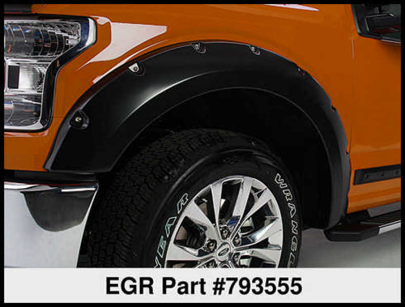 EGR 19-22 Ford Ranger Traditional Bolt-On Look Fender Flares With Black-Out Bolt Kit Set Of 4 793555 793555 Thumbnail