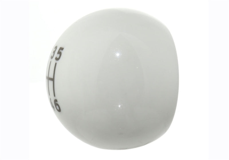 Ford Racing 15-19 Ford Mustang EcoBoost / GT w/ 6-Speed Manual Transmission Bullitt White Shift Knob M-7213-M8B M-7213-M8B Photo - Unmounted