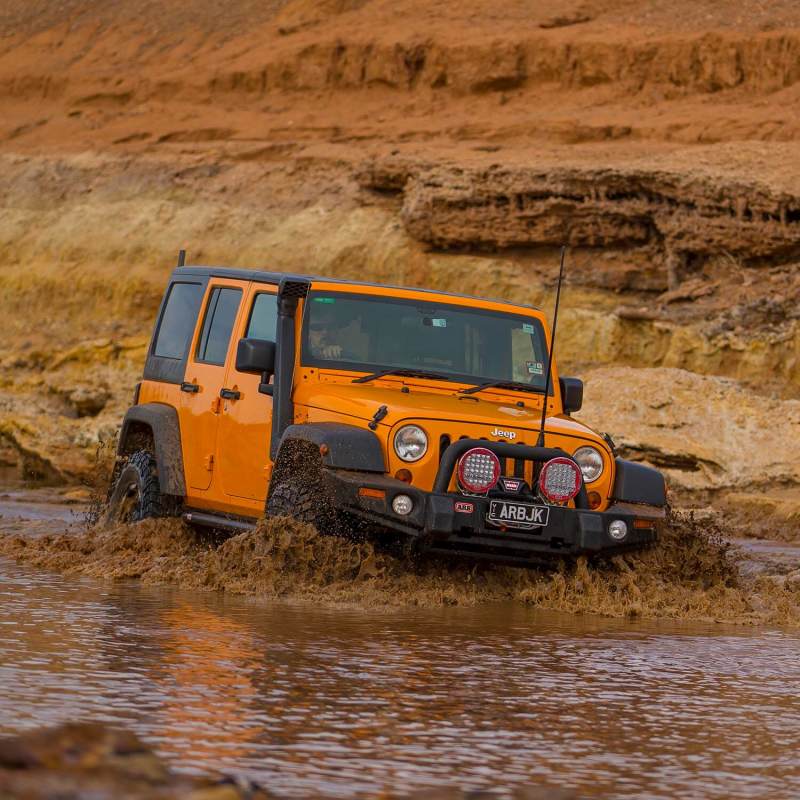 ARB Safari 4X4 Snorkel Vspec Jeep Jk 3.8/2.8 Lhd 10/06-1/12 SS1066HF SS1066HF Photo - lifestyle view