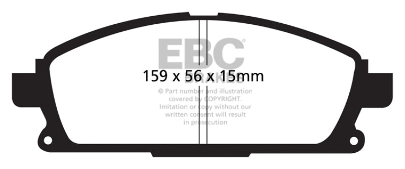 EBC Disc Brake Pad Set UD855 Photo - Primary