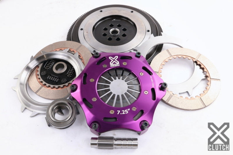 XCLUTCH 17-21 Honda Civic 1.5L 7.25in Twin Sprung Ceramic Clutch Kit XKHN18527-2B XKHN18527-2B Photo - Primary