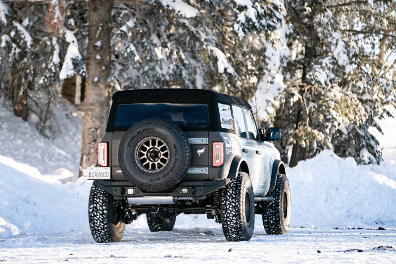 DV8 Offroad 21-22 Ford Bronco FS-15 Series Rear Bumper RBBR-02 RBBR-02 Photo - Mounted