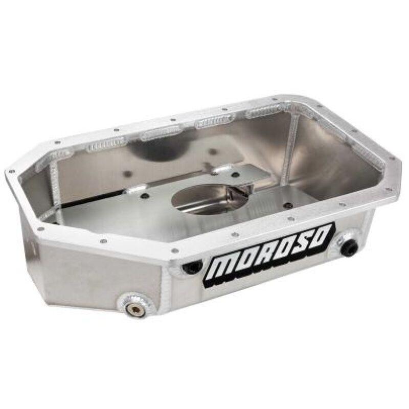 Moroso Honda/Acura K20/K24 Swap Road Race Baffled Wet Sump 6.5 Qt 6.25in Deep Aluminum Oil Pan 20921 20921 User 1
