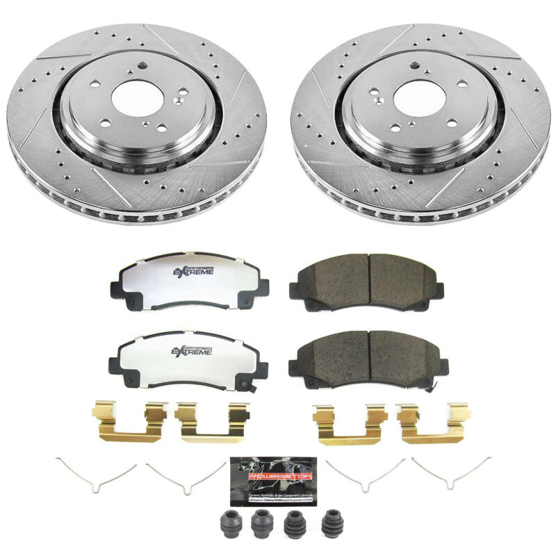 PowerStop Power Stop 15-20 Acura TLX Front Z26 Street Brake Kit K7214-26 K7214-26 Photo - Primary