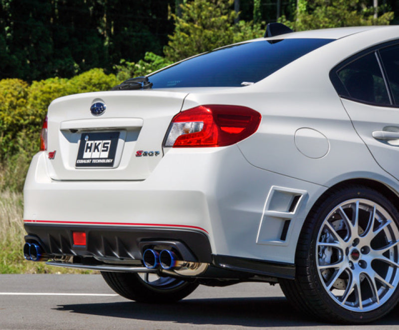 HKS SUPER TURBO MUFFLER 14+ Subaru WRX STi (EJ20) Catback Exhaust 31029-AF013 31029-AF013 Photo - Primary