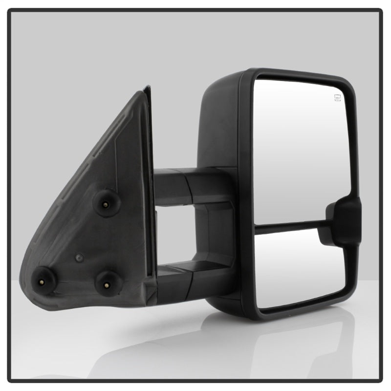 SPYDER xTune Chevy Silverado 03-06 G2 Heated Smoke LED Signal Telescoping Mirrors MIR-CS03S-G2-PWH-SM-SET 9936715 9936715 Photo - Unmounted