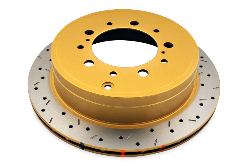 DBA 07+ Toyota LandCruiser 200 Series Rear Drilled and Slotted 4000 Series Rotor 42723XS 42723XS Photo - out of package
