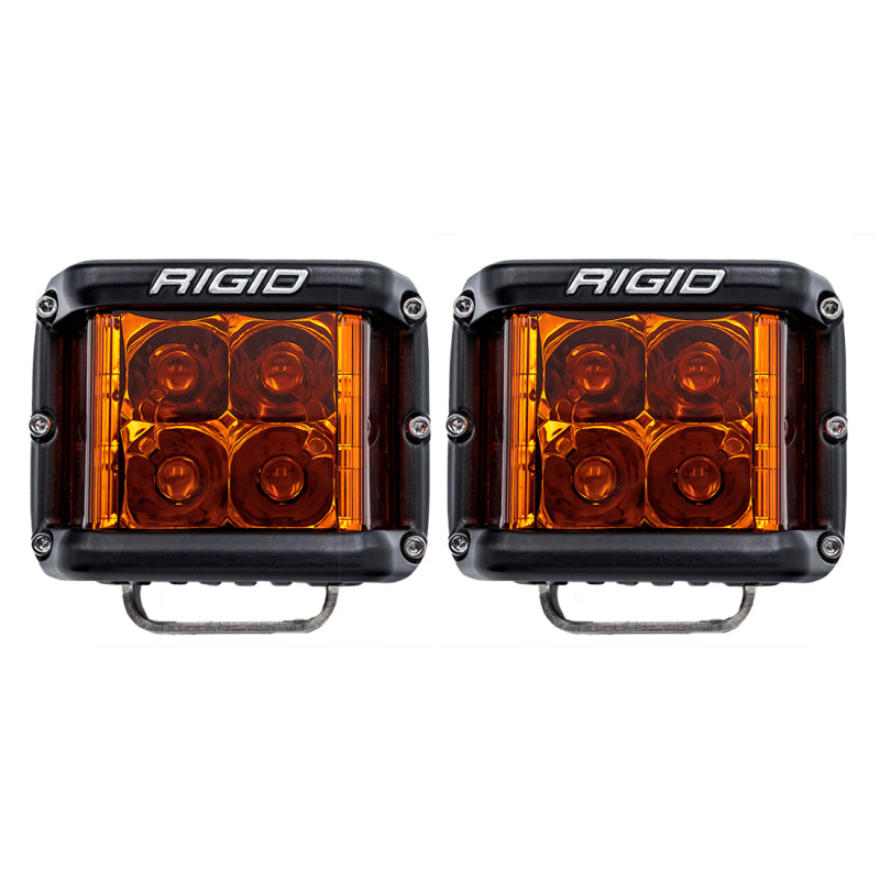 Rigid Industries D-SS Spot w/ Amber PRO Lens (Pair) 262214 262214 Photo - Primary