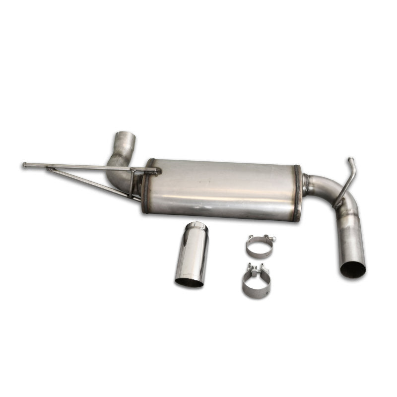 JBA 07-18 Jeep Wrangler JK 3.8L/3.6L 304SS Single Rear Exit Axle Back Exhaust 30-1509 30-1509 Photo - Primary