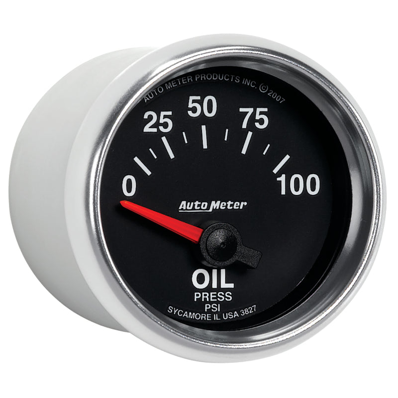 Autometer Gauge, Oil Pressure, 2 1/16", 100psi, Electric, Gs 3827 User 4