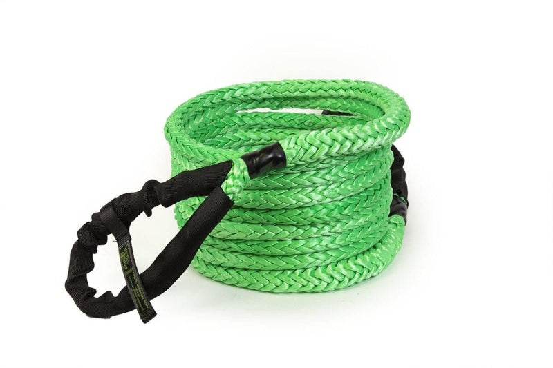 Voodoo Offroad 2.0 Santeria Series 3/4in x 30 ft Kinetic Recovery Rope with Rope Bag - Green 1300009A