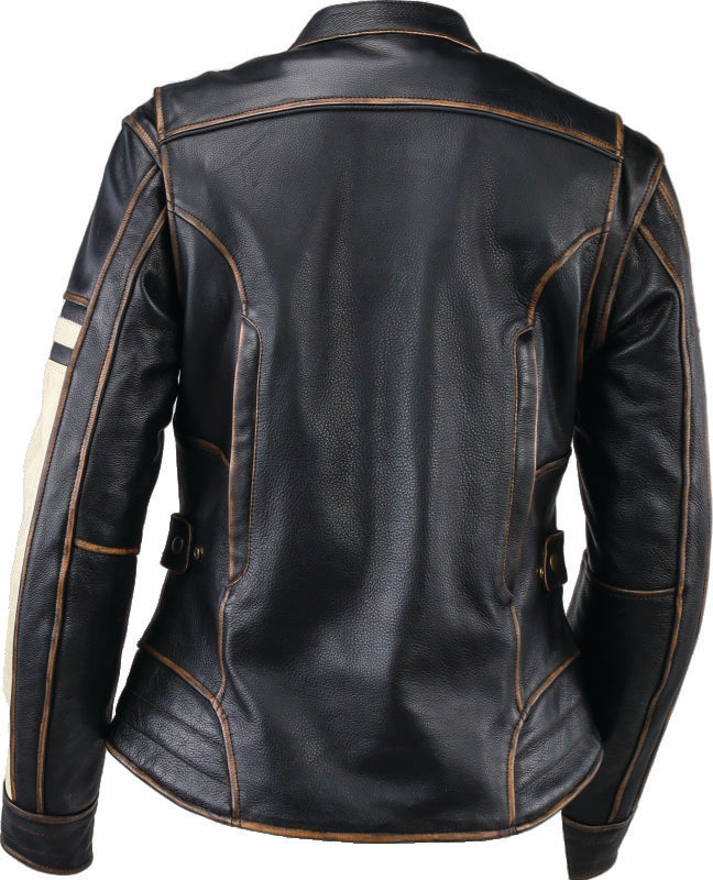 Kuryakyn Leather By River Road Dame Vintage Leather Jacket Black Womens - Small 094388 094388 User 1