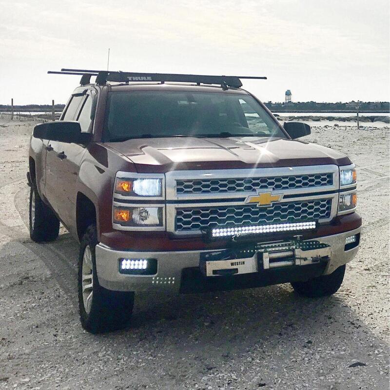 Westin 2014-2017 Chevrolet Silverado 1500 MAX Winch Tray Face Plate - SS 46-70060 46-70060 Photo - Mounted