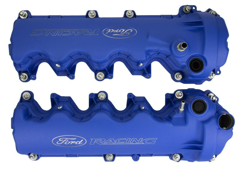 Ford 4.6L 3-Valve V/C Blue Powder Coated w/Logo FRDM6582-FR3VBL M-6582-FR3VBL Photo - Unmounted