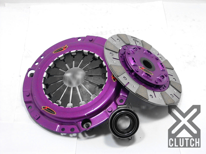 XCLUTCH 88-89 Toyota MR2 Super Charged 1.6L Stage 2 Cushioned Ceramic Clutch Kit XKTY23016-1C XKTY23016-1C Photo - Primary