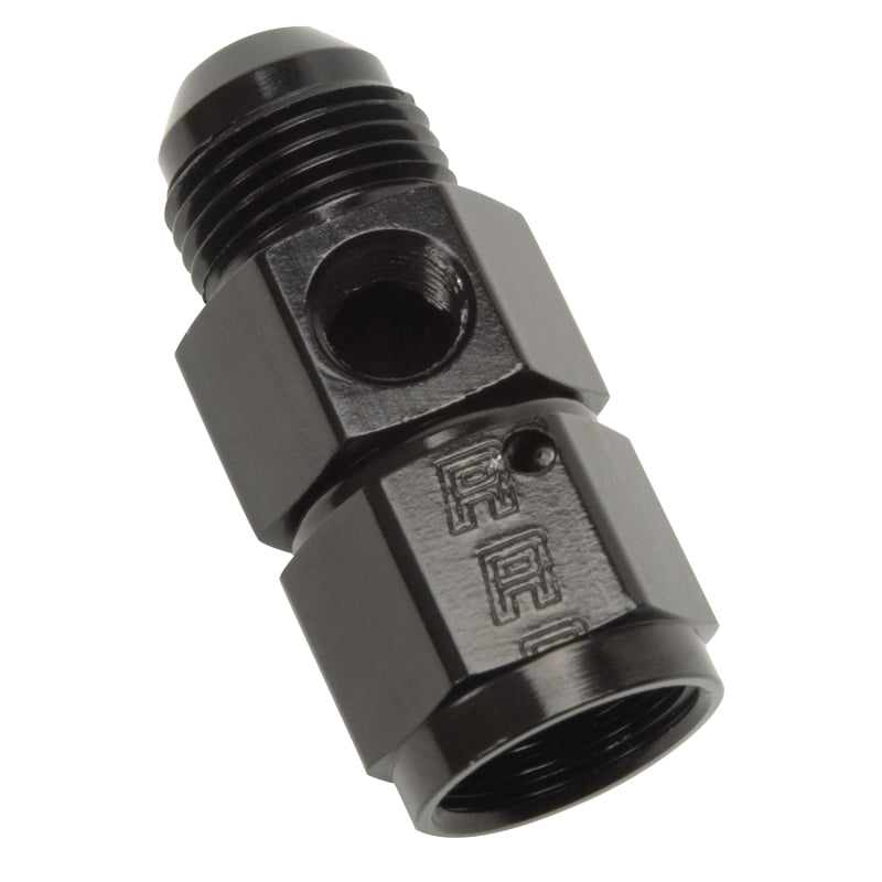 Russell -8 AN Fuel Pressure Takeoff (Black Finish) 670353 Photo - Primary