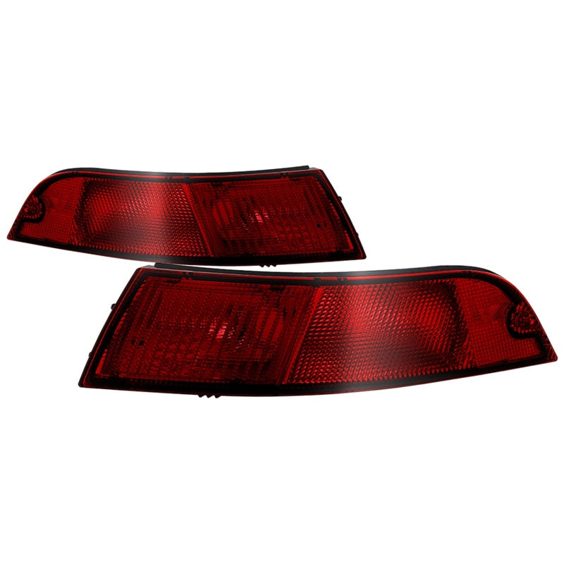 Spyder Porsche 993 1995-1998 OEM Tail Light - Red Smoke 5086761 5086761 Photo - Primary