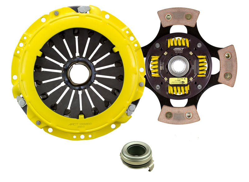 ACT HD Clutch Kit 4 Puck Sprung Hyundai Tiburon Base L4 97-02 HY1-HDG4 Photo - Primary