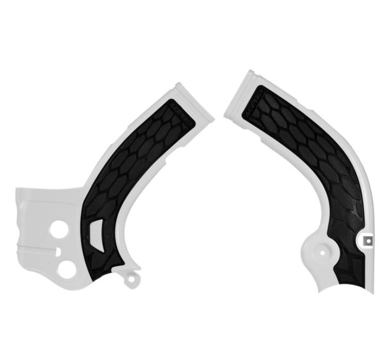 Acerbis 14-16 Yamaha YZ250F/ YZ450F Frame Guards- X-Grip - White/Black 2374261035 2374261035 Photo - Primary