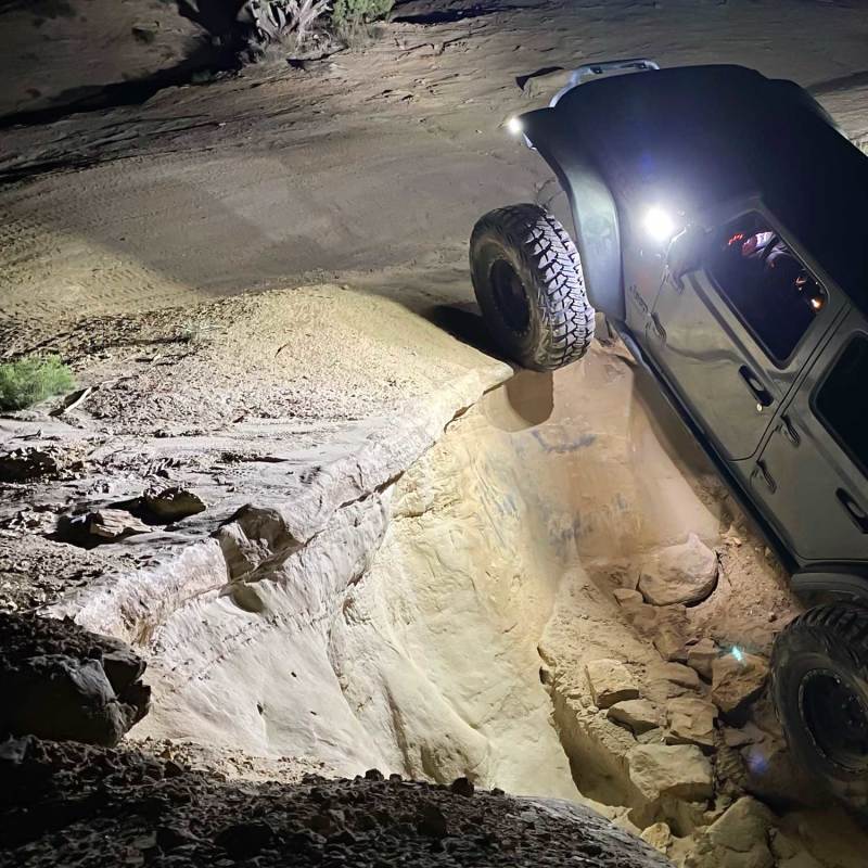 EGR 07-17 Jeep Wrangler VSL LED Light VSL JK Unpainted VSLJP0176 VSLJP0176 Photo - lifestyle view