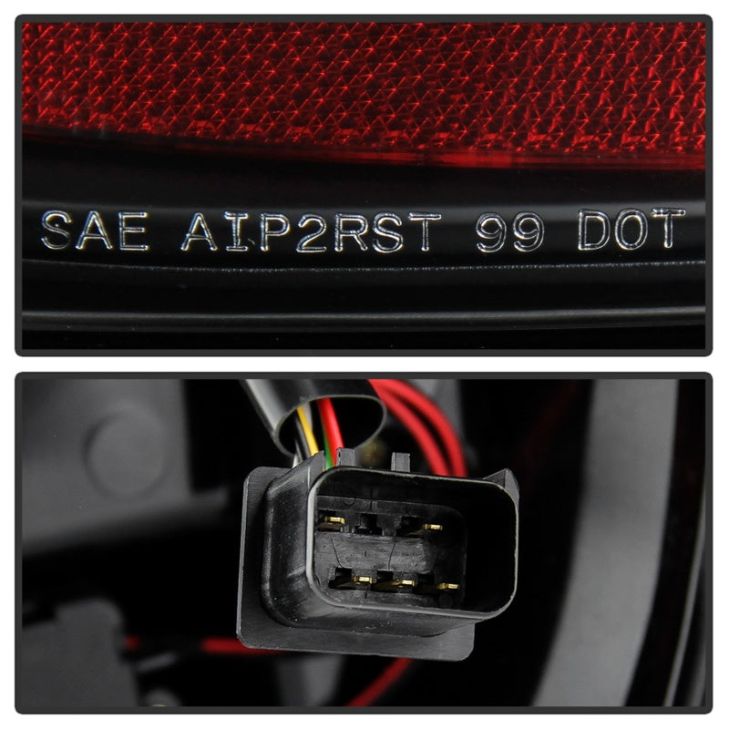 Spyder 99-04 Jeep Grand Cherokee - Light Bar Led Tail Lights - Black - ALT-YD-JGC99V3-BK 5086143 5086143 Photo - Unmounted