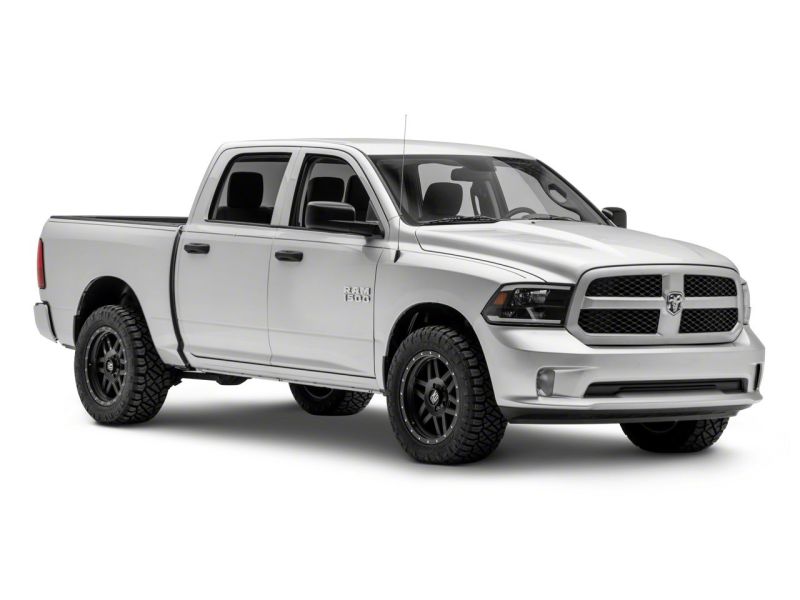 Raxiom 09-18 Dodge RAM 1500/2500/3500 Axial Series Headlights w/ LED Bar- Blk Housing (Clear Lens) R131481 R131481 Photo - Close Up