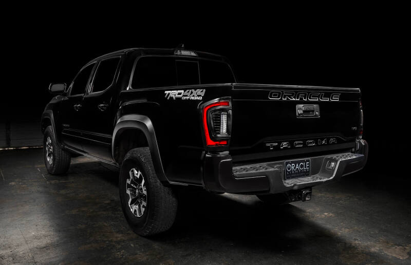 ORACLE Lighting 2016-2023 Gen 3 Toyota Tacoma Flush Style LED Tail Lights 5911-504 5911-504 Photo - lifestyle view