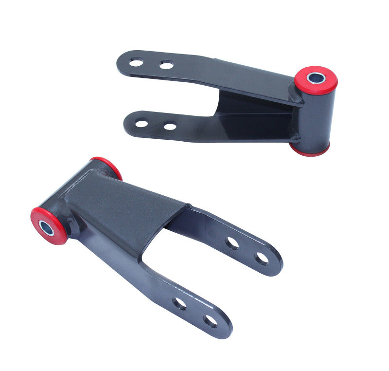 MaxTrac 02-08 Dodge RAM 1500 2WD/4WD 2in Rear Lift Shackles 712120 712120 Photo - Primary