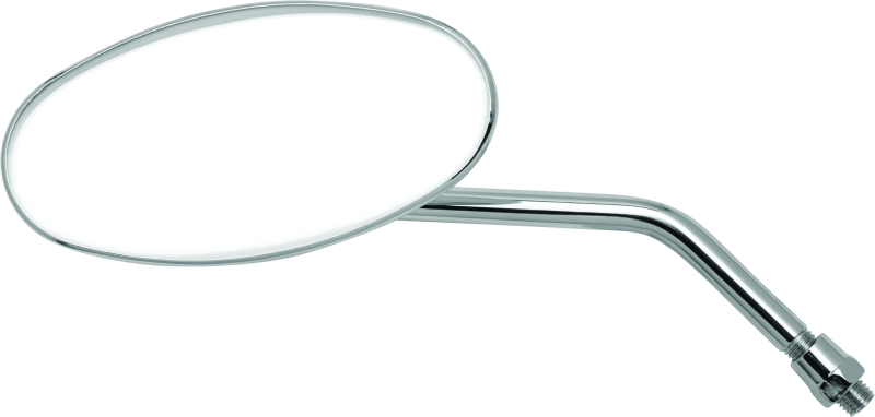 BikeMaster Adjustable Oval Mirror 10mm - Each -Chrome 600804 600804 User 1