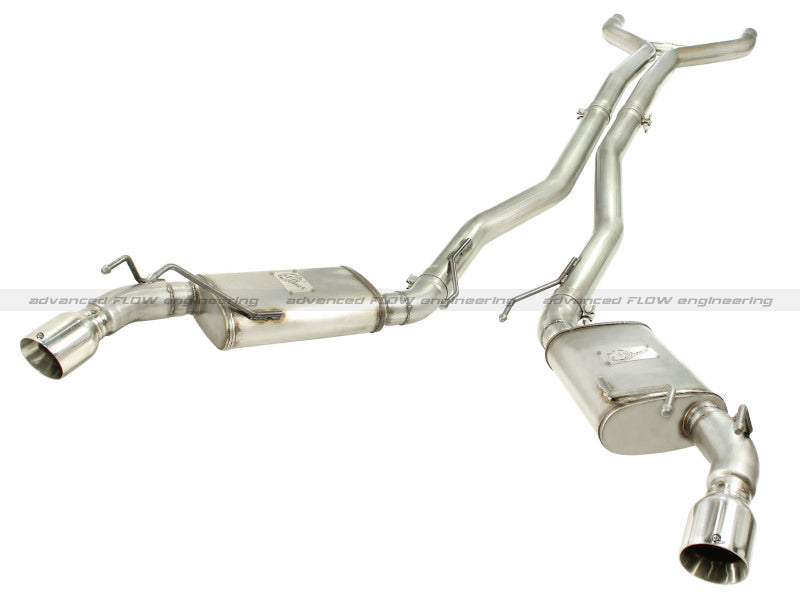 aFe MACH Force-Xp 3in 409 Stainless Steel Cat-Back Exhaust System w/Polish 49-44039-P Photo - Primary