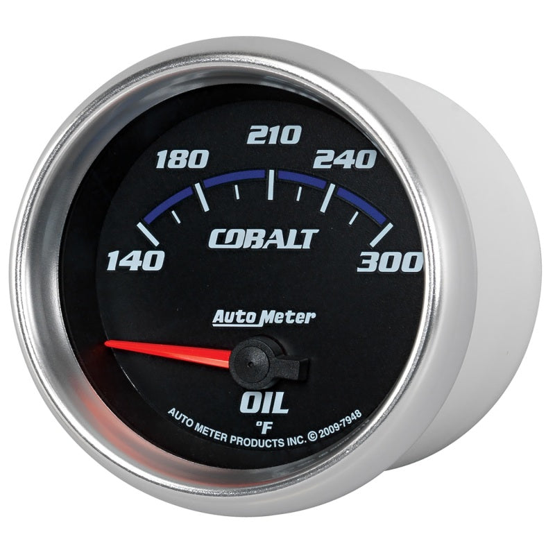 Autometer Cobalt 66.7mm 140-300 Degree F Electric Oil Temperature Gauge 7948 7948 User 2