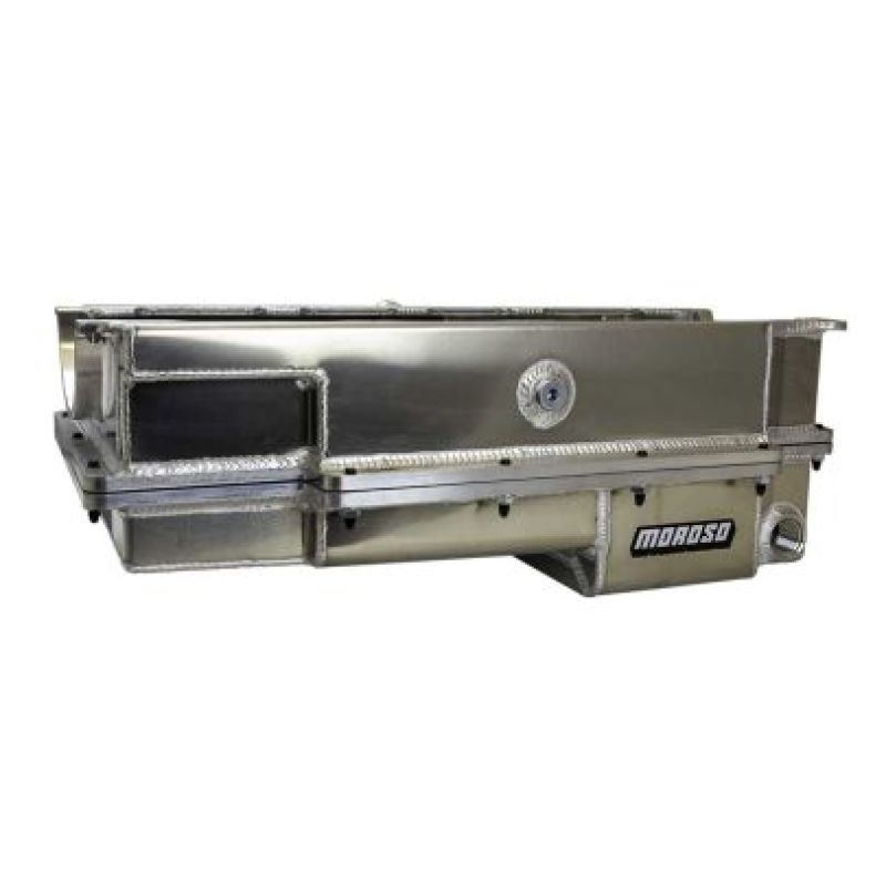 Moroso BBC Drag 2-Piece Oil Pan Wet Sump Fabricated Alm 20377 20377 User 1