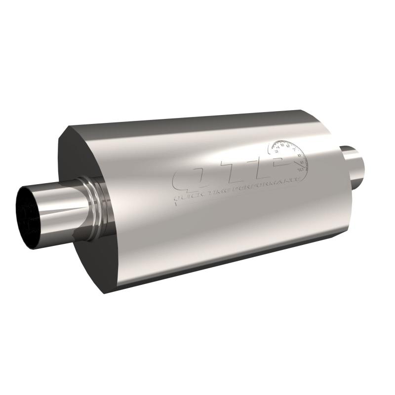 QTP 2.5in Weld-On 304SS AR3 Muffler 12250 12250 Photo - Primary