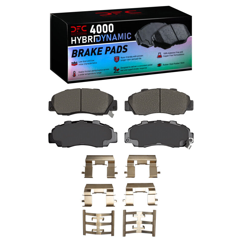 DFC DFC 4000 HybriDynamic Brake Pads Brakes, Rotors & Pads Brake Pads - OE main image
