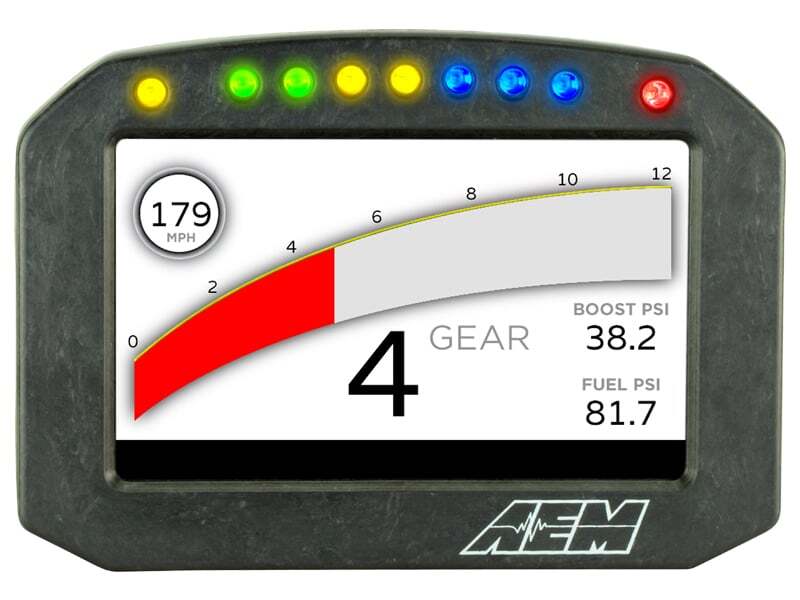 AEM CD-5L Carbon Logging Flush Digital Dash Display 30-5601F 30-5601F Photo - out of package