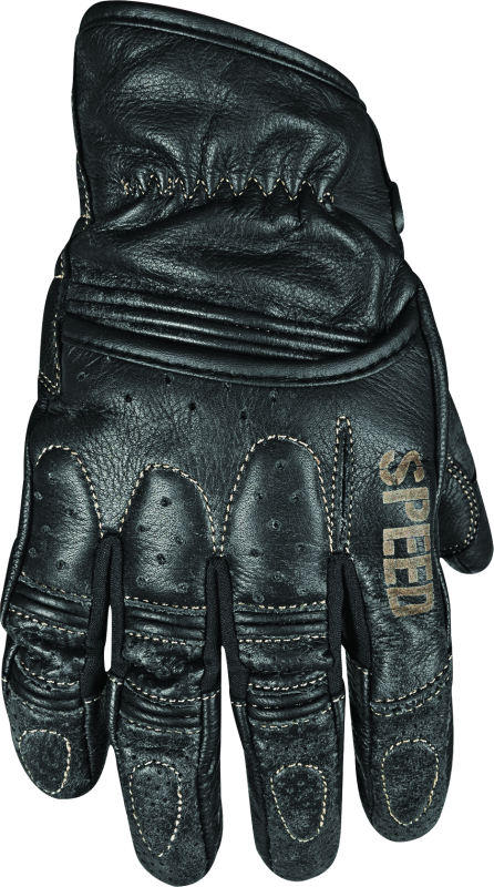 Speed and Strength Rust and Redemption Leather Gloves Black - Medium 878617 878617 User 3
