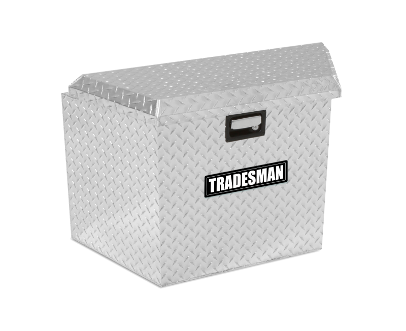 Tradesman Aluminum Trailer Tongue Storage Box (21in.) - Brite 6134T 6134T User 1