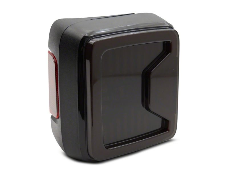 Raxiom 18-23 Jeep Wrangler JL LED Tail Lights- Blk Housing (Smoked Lens) J137647-JL J137647-JL Photo - Close Up